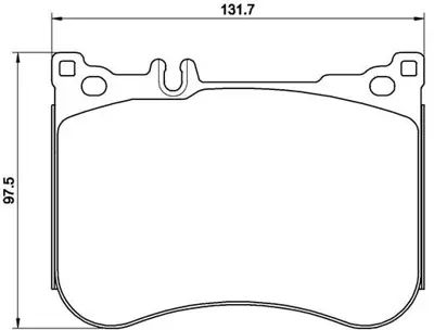 VALEO 671536 Fren Balatası On S-Class W222 13> C217 14> A217 15> 