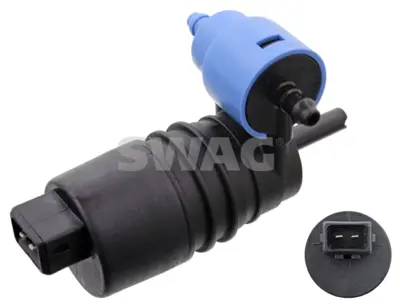 SWAG 40910275 Su Fıskıye Motoru Cıft Cıkıs Opel Astra G 98>10 Astra H 04>14 Corsa D 07>14 Zafıra B 05>15 Merıva A  