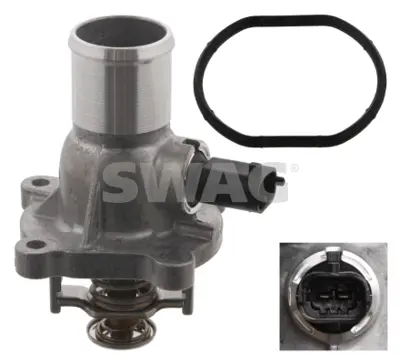 SWAG 40933683 Termostat Aveo Cruze Astra J Insıgnıa Mokka Zafıra A16xer A16let A16xnt A18xel 05>16 