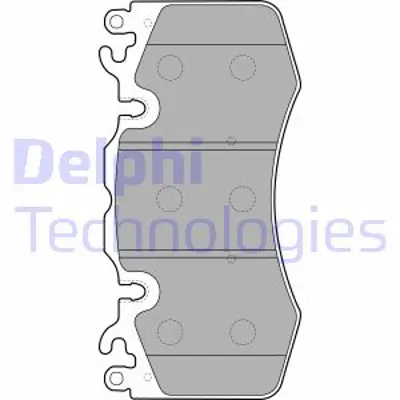 DELPHI LP2187 Fren Balatası On Range Rover 13> Range Rover Sport 14> 