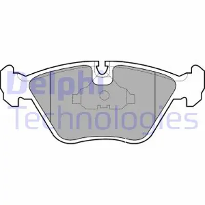 DELPHI LP602 On Fren Balatası Bmw E32 E34 E36 M3 E34 M5 