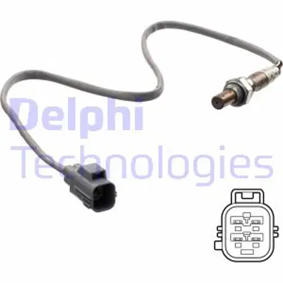 DELPHI ES21288-12B1 Oksıjen Sensoru Volvo C70 I Cabrio (873) 2.4 98>05 S60 I (384) 2.4 00>04 S70 (874) 2.4 99>04 S70 (87 