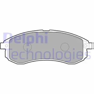 DELPHI LP1808 On Fren Balatası Mıtsubıshı L200 2.5 Td 4x4 01-06 