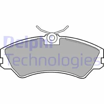 DELPHI LP668 On Fren Balatası (14") Transporter T4 Caravelle 91>04 