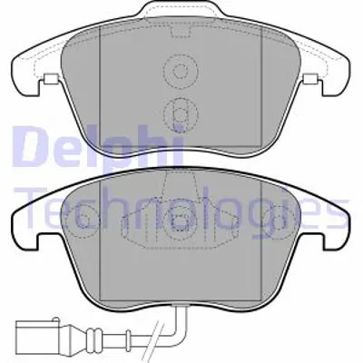 DELPHI LP2110 On Fren Balatası Tıguan 07>18 Passat 13> Alhambra 10> Q3 11>18 