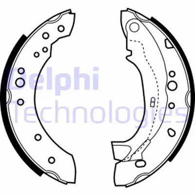 DELPHI LS1921 Arka Fren Balatası (Pabuclu) P1007 1,4 1,4hdı 04 / 05>c2 1,1 1,4 1,4hdı 09 / 03>c3 C3 Iı C3 Plurıel  