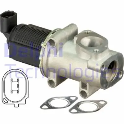 DELPHI EG10403-12B1 Egr Valfı Doblo 1.9 Jtd Tıp2 Alfaremo 159 1.9jtd Astra H Vectra C 1.9ctdı 