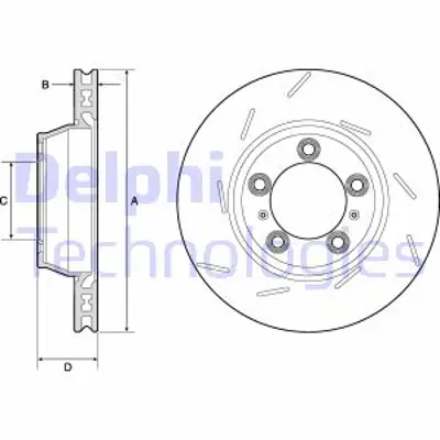 DELPHI BG9164C Arka Fren Aynası Sol Panamera 09>17 