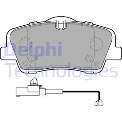 DELPHI LP3292 Fren Balatası Arka Hyundaı H350 04/2015 > 