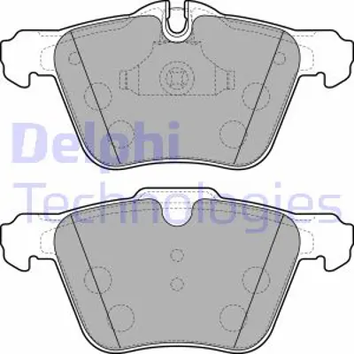 DELPHI LP2114 Fren Balatası On Jaguar Xj (X351) 12> F-Type (X152) 12> 