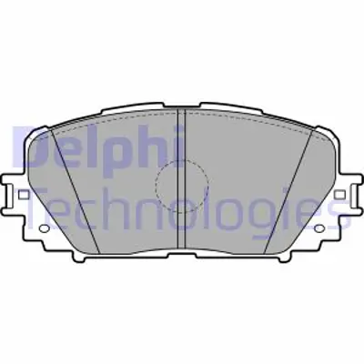 DELPHI LP2123 On Fren Balatası Yarıs Iı Vvt I 05> 