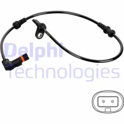 DELPHI SS20775 Abs Sensoru On A-Class W169 04>12 B-Class W245 05>11 