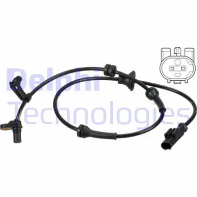 DELPHI SS20587 Abs Hız Sensörü Arka Sag-Sol- C1-107-108-Aygo 05 > 