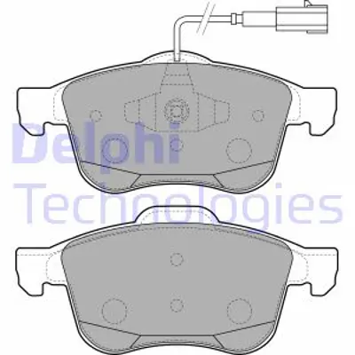 DELPHI LP2241 On Fren Balata Alfa Romeo Gıulıetta 1.4 Tb 163 1.4 Tb 170 2.0 Jtdm 140 2.0 Jtdm 163 2.0 Jtdm 170 10= 