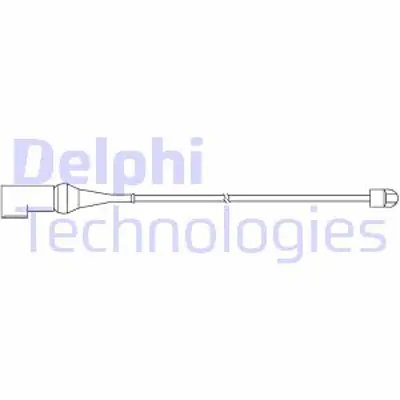 DELPHI LZ0272 Balata Ikaz Kablosu On / Arka Uzun 465mm Transıt Custom 12 /> V363 V362 14 /> 