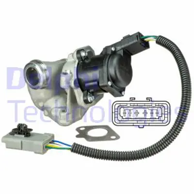 DELPHI EG10435-12B1 Egr Valf Focus Iı C Max 1,6tdcı 16v 03>04 (Kablolu) 