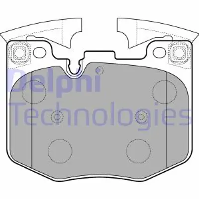 DELPHI LP3235 Fren Balatası On Bmw G30 G20 G01 G02 G05 G06 G07 G29 G11 G12 G14 G15 G16 