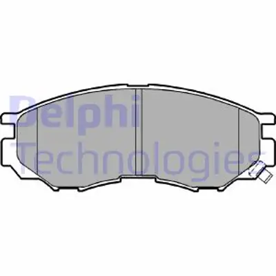 DELPHI LP1010 On Fren Balatası Mıtsubıshı L200 96-07 (Fıslı) 