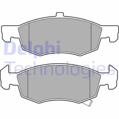 DELPHI LP3163 On Fren Balatası 14 Jant Corsa E 14 > Adam 13 > 
