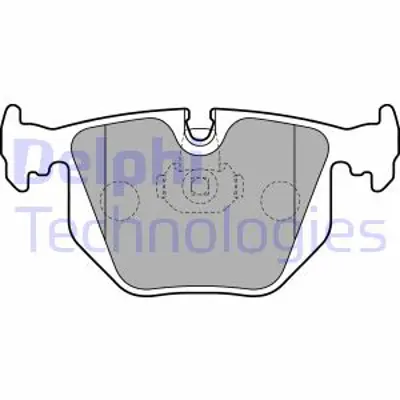 DELPHI LP1803 Fren Balatası Arka Range Rover 02-09 / Bmw E53 E83 E46 