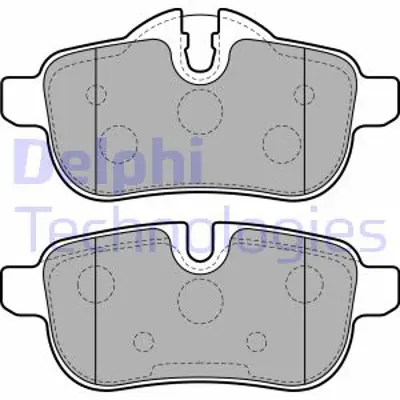 DELPHI LP2163 Arka Fren Balatası Bmw E89 Z4 