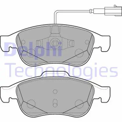 DELPHI LP2220 On Fren Balatası Alfa Romeo Gıulıetta 1.4 Tb 10=> 1.6 Jtdm 105 10=> 