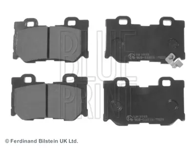 BLUE PRINT ADN142149 Arka Fren Balatası Infınıtı Fx 50 Qx 70 09> 370 Z 09> 