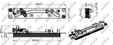 NRF 31285 Sanzıman Yag Sogutucu Bmw M57 N57 N54 N55 N63 E70 Lcı E71 E72 