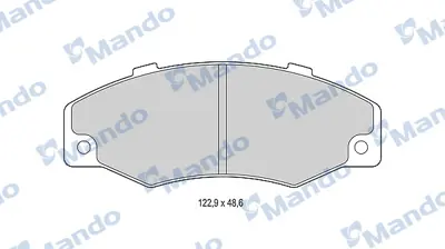 MANDO MBF015793 On Fren Balatası R21 Concorde (Fıslı) 