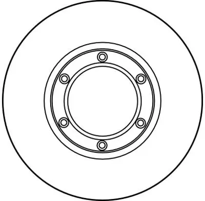 TRW DF1005 On Fren Aynası (Dıskı) R12 Toros 