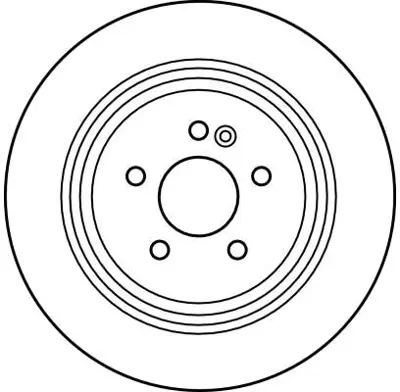 TRW DF4196 Fren Dıskı Arka Ml-Class W163 98>05 