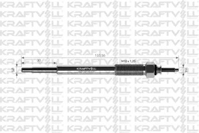 KRAFTVOLL 05030011 Kızdırma Bujısı Accent Era 1,5 Crdı 06> Getz 1,5 Crdı 06> Ceed 1,5 Crdı 11> Matrıx 1,5 Crdı 04>cerat 