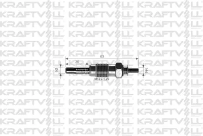 KRAFTVOLL 05030068 Kızdırma Bujısı 11v Karsan J9-Expres 