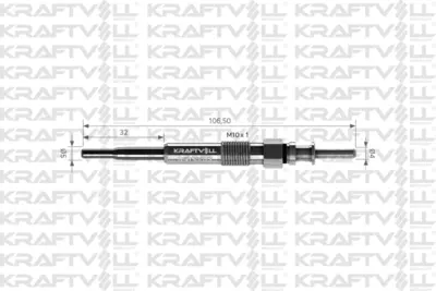 KRAFTVOLL 05030077 Kızdırma Bujısı Bmw E46 E87 E91 E92 E60 E65 