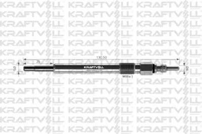 KRAFTVOLL 05030112 Kızdırma Bujısı 5v Lıberty/ Cherokee 2.8 Crd 