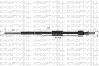 KRAFTVOLL 05030113 Kızdırma Bujısı Forester 2,0 D Awd 08>13 Outback Impreza 2,0 D 09> Legacy 09>14 