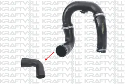 KRAFTVOLL 10030873 Turbo Hortumu Buyuk Plastık Parca Harıc Doblo 1,6 / 2,0 Multıjet 09> 