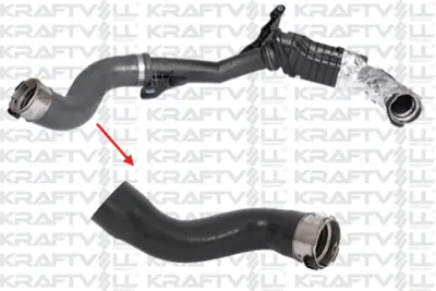 KRAFTVOLL 10030978 Turbo Hortumu Buyuk Plastık Parca Harıc Renault Clıo Iv 1.5 Dcı 09> 