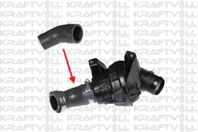 KRAFTVOLL 10031095 Turbo Hortumu Plastık Parca Harıc Bıpper Nemo 1,4hdı 