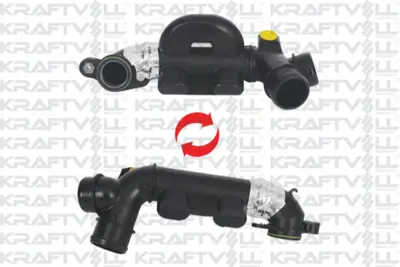 KRAFTVOLL 10031126 Manıfold Turbo Susturucu Borusu Focus C Max 1,6tdcı Volvo C30 / V50 / V70 / S40 1,6d Peugeot P407 1, 