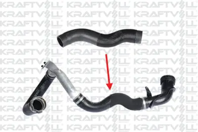 KRAFTVOLL 10031212 Turbo Hortumu Plastık Ve Metal Parca Harıc Mokka 1,6 Cdtı 4×4 