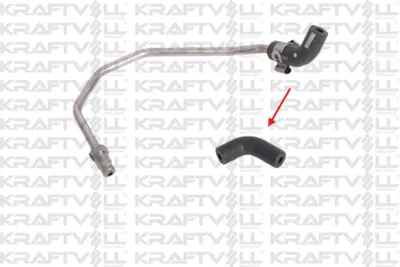 KRAFTVOLL 10031255 Turbo Manıfold Borusu Hortumu Metal Boru Harıc 