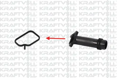 KRAFTVOLL 10034080 Su Borusu Contası Bmw  X1  X3  X4  X5  X6 Mını R55 R56 R57 R58 R59 R60 R61 