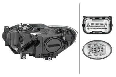 HELLA 1EL010741-561 Far Sag (Bı-Xenon) Bmw F20 11>14 