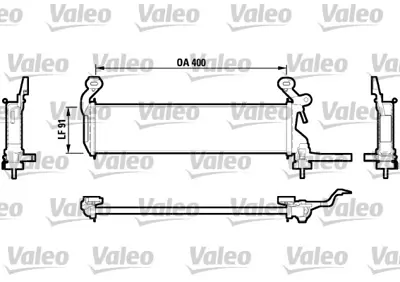 BEHR MAHLE CR 231 000S Motor Su Radyatoru C-Class W202 97>00 S202 97>01 2025006403