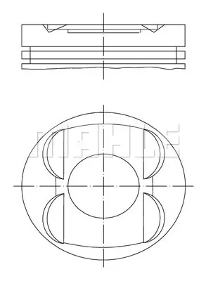 BEHR MAHLE 0011401 Pıston + Segman 0.25mm (M112, M113, 90.15mm) W202 97>00 W203 02>07 W210 97>02 W211 02>08 W220 98>05 1120301317