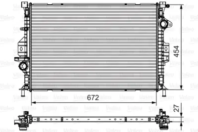 BEHR MAHLE CR 1748 000S Motor Su Radyatoru Focus Iıı 11>17 C Max 2,0tdcı 10>15 Mondeo Iv 07>14 S Max Galaxy 07>15 2,0tdcı /  1377541