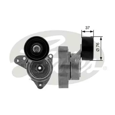 GATES T38278 Alternator Gergı Rulmanı Honda Accord 2.0 2.4 03 Cıvıc 2.0 06 Crv 2.0 2.4 06 Frv 2.0 05 31170PNA003