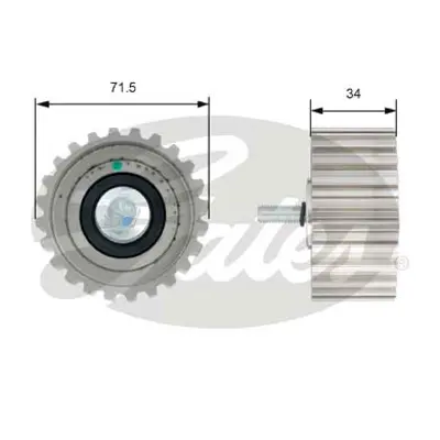 GATES T42183 Eksantrık Gergı Rulmanı Daıly Iv V Vı 06> 