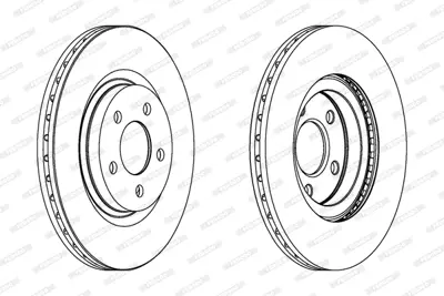 FERODO DDF1153 On Fren Dıskı Chrysler Cruıser 00>10 4509994AA